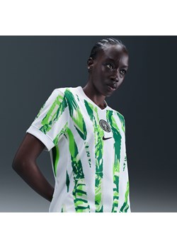 Damska koszulka piłkarska Nike Dri-FIT Nigeria Stadium 2025 (drużyna kobiet) (wersja wyjazdowa) – replika - Biel ze sklepu Nike poland w kategorii Bluzki damskie - zdjęcie 183884682