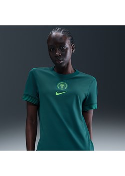 Damska koszulka piłkarska Nike Dri-FIT Nigeria Stadium 2025 (drużyna kobiet) (wersja domowa) – replika - Niebieski ze sklepu Nike poland w kategorii Bluzki damskie - zdjęcie 183884683