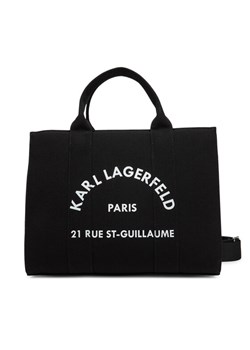 Torebka KARL LAGERFELD A1W50010 Czarny ze sklepu eobuwie.pl w kategorii Torebki damskie - zdjęcie 183884743