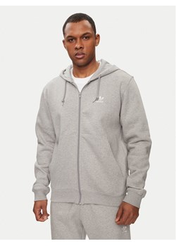 adidas Bluza Trefoil Essentials IL2516 Szary Regular Fit ze sklepu MODIVO w kategorii Bluzy męskie - zdjęcie 183885462