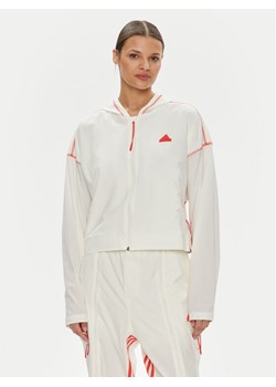 adidas Wiatrówka Dance All-Gender Versatile IS0889 Biały Loose Fit ze sklepu MODIVO w kategorii Kurtki damskie - zdjęcie 183885484