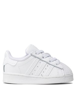 adidas Sneakersy Superstar El 1 EF5397 Biały ze sklepu MODIVO w kategorii Buty sportowe dziecięce - zdjęcie 183885493