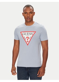 Guess T-Shirt M2YI71 I3Z14 Niebieski Slim Fit ze sklepu MODIVO w kategorii T-shirty męskie - zdjęcie 183885501