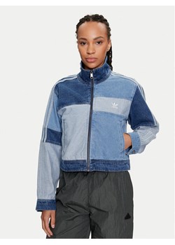 adidas Kurtka jeansowa KSENIASCHNAIDER IU2464 Niebieski Loose Fit ze sklepu MODIVO w kategorii Kurtki damskie - zdjęcie 183885513