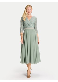 Swing Sukienka koktajlowa 5AE29100 Zielony Regular Fit ze sklepu MODIVO w kategorii Sukienki - zdjęcie 183885533