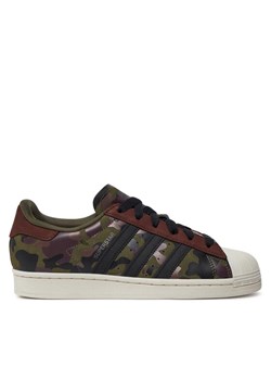 adidas Sneakersy Superstar HQ8866 Khaki ze sklepu MODIVO w kategorii Buty sportowe męskie - zdjęcie 183885560