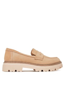 JENNY Loafersy MOLLIE WS6211-07 Beżowy ze sklepu MODIVO w kategorii Lordsy damskie - zdjęcie 183885600