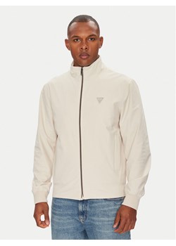 Guess Kurtka przejściowa M4YL13 WEZ70 Beżowy Regular Fit ze sklepu MODIVO w kategorii Kurtki męskie - zdjęcie 183885614