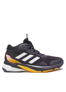 adidas Buty halowe Crazyflight 5 Mid Indoor IG1610 Czarny ze sklepu MODIVO w kategorii Buty sportowe damskie - zdjęcie 183885624