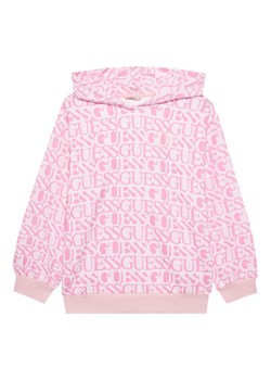Guess Bluza J5YQ02 KAD74 Różowy Oversize ze sklepu MODIVO w kategorii Bluzy dziewczęce - zdjęcie 183885641