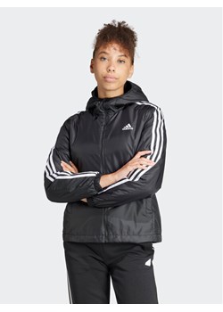 adidas Kurtka przejściowa Essentials 3-Stripes IN3288 Czarny Regular Fit ze sklepu MODIVO w kategorii Kurtki damskie - zdjęcie 183885681