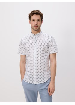 Reserved - Koszula slim fit ze stójką - jasnoniebieski ze sklepu Reserved w kategorii Koszule męskie - zdjęcie 183887133