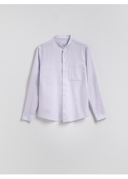 Reserved - Koszula slim fit ze stójką - lawendowy ze sklepu Reserved w kategorii Koszule męskie - zdjęcie 183887384