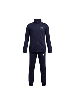 Chłopięcy dres komplet treningowy Under Armour UA Rival Knit Track Suit - czarny ze sklepu Sportstylestory.com w kategorii Dresy chłopięce - zdjęcie 183887584