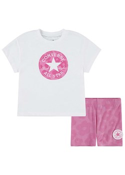 Converse 2-częściowy zestaw w kolorze biało-różowym ze sklepu Limango Polska w kategorii Komplety dziewczęce - zdjęcie 183887661