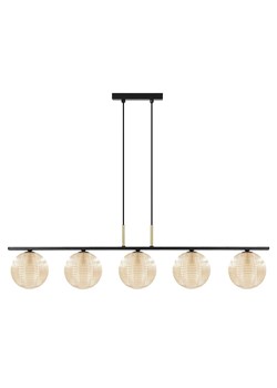 Wisząca beżowa lampa Sizer ze sklepu Edinos.pl w kategorii Lampy wiszące - zdjęcie 183888312
