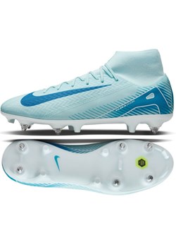 Buty piłkarskie Nike Zoom Mercurial Superfly 10 Academy SG-Pro Ac M FQ8336-400 niebieskie ze sklepu ButyModne.pl w kategorii Buty sportowe męskie - zdjęcie 183888531
