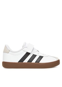Sneakersy adidas VL COURT 3.0 EL C ID9155 Biały ze sklepu eobuwie.pl w kategorii Buty sportowe dziecięce - zdjęcie 183888654