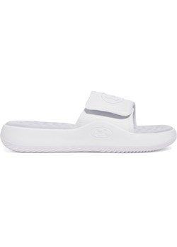 Damskie klapki Under Armour UA W Ignite Pro 8 SL - białe ze sklepu Sportstylestory.com w kategorii Klapki damskie - zdjęcie 183889670