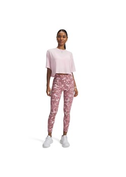 Damskie legginsy treningowe Under Armour Motion Ankle Leg Print - różowe ze sklepu Sportstylestory.com w kategorii Spodnie damskie - zdjęcie 183890564