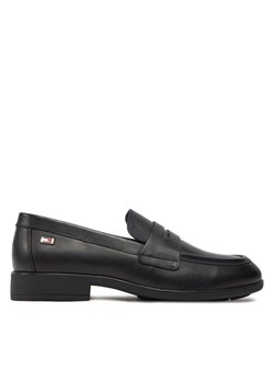 Lordsy Tommy Hilfiger Flag Leather Classic Loafer FW0FW08030 Czarny - id: 0000304443954 - marki Tommy Hilfiger - 183890792 Lordsy Tommy Hilfiger Flag Leather Classic Loafer FW0FW08030 Czarny ze sklepu eobuwie.pl w kategorii Lordsy damskie - zdjęcie 183890792