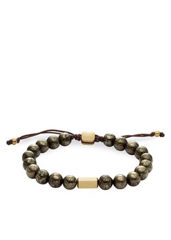 Bransoletka Fossil Galaxy Beads JF04820710 Khaki ze sklepu eobuwie.pl w kategorii Bransoletki - zdjęcie 183890794