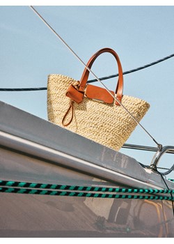 Mohito - Torebka koszyk - beżowy ze sklepu Mohito w kategorii Torby Shopper bag - zdjęcie 183892582