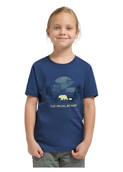 Jack Wolfskin Koszulka &quot;Graphic&quot; w kolorze granatowym ze sklepu Limango Polska w kategorii T-shirty chłopięce - zdjęcie 183892904
