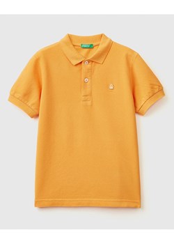 Benetton Koszulka polo w kolorze pomarańczowym ze sklepu Limango Polska w kategorii T-shirty chłopięce - zdjęcie 183893323