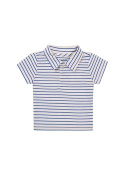 Noppies Koszulka polo &quot;Okaya&quot; w kolorze białym ze sklepu Limango Polska w kategorii T-shirty chłopięce - zdjęcie 183893563