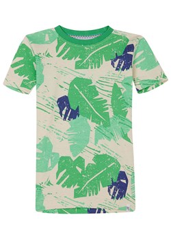 Noppies Koszulka &quot;Loudoun&quot; w kolorze beżowo-zielonym ze sklepu Limango Polska w kategorii T-shirty chłopięce - zdjęcie 183893621