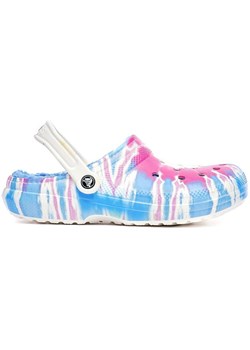 Crocs Chodaki &quot;Tie Dye&quot; ze wzorem ze sklepu Limango Polska w kategorii Klapki dziecięce - zdjęcie 183893673
