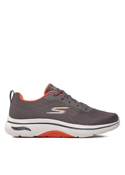 Skechers Sneakersy Go Walk Arch Fit 2.0-Idyllic 2 216516/CCOR Szary ze sklepu MODIVO w kategorii Buty sportowe męskie - zdjęcie 183894920