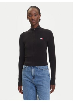 Tommy Jeans Kardigan DW0DW20967 Czarny Slim Fit ze sklepu MODIVO w kategorii Swetry damskie - zdjęcie 183894983
