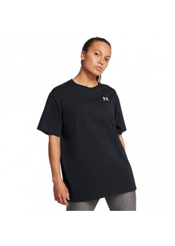 Damski t-shirt basic Under Armour UA BF Oversized Logo - czarny ze sklepu Sportstylestory.com w kategorii Bluzki damskie - zdjęcie 183897861