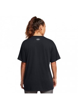 Damski t-shirt basic Under Armour UA BF Oversized Logo - czarny ze sklepu Sportstylestory.com w kategorii Bluzki damskie - zdjęcie 183897862