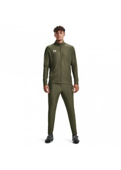 Męski dres komplet treningowy Under Armour UA M's Challenger Tracksuit - oliwkowy/khaki ze sklepu Sportstylestory.com w kategorii Bluzy męskie - zdjęcie 183897881