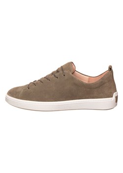 Think! Skórzane sneakersy w kolorze khaki ze sklepu Limango Polska w kategorii Buty sportowe damskie - zdjęcie 183898544