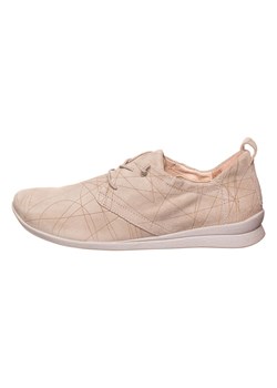 Think! Skórzane sneakersy &quot;Cotton&quot; w kolorze beżowym ze sklepu Limango Polska w kategorii Buty sportowe damskie - zdjęcie 183898590