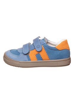 Ricosta Skórzane sneakersy w kolorze niebiesko-pomarańczowym ze sklepu Limango Polska w kategorii Buty sportowe dziecięce - zdjęcie 183898810