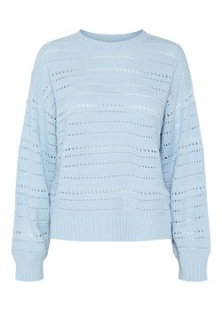 Pieces Sweter &quot;Molly&quot; w kolorze błękitnym ze sklepu Limango Polska w kategorii Swetry damskie - zdjęcie 183898890