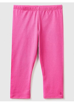 Benetton Legginsy w kolorze różowym ze sklepu Limango Polska w kategorii Spodnie dziewczęce - zdjęcie 183899570