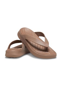 Crocs Japonki &quot;Getaway Flip&quot; w kolorze jasnobrązowym ze sklepu Limango Polska w kategorii Klapki damskie - zdjęcie 183900052