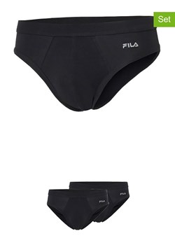 Fila Slipy (2 pary) w kolorze czarnym ze sklepu Limango Polska w kategorii Majtki męskie - zdjęcie 183901201