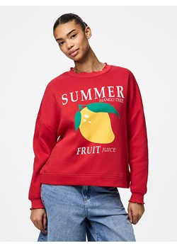 Pieces Bluza &quot;Maliah&quot; w kolorze czerwonym ze sklepu Limango Polska w kategorii Bluzy damskie - zdjęcie 183901744