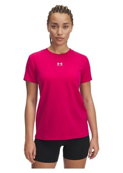 Under Armour Koszulka sportowa w kolorze różowym ze sklepu Limango Polska w kategorii Bluzki damskie - zdjęcie 183901773