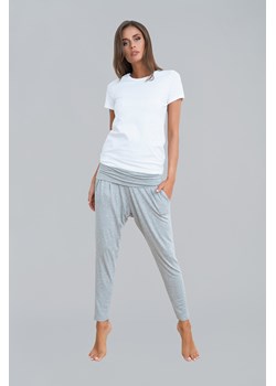 Grey spodnie długie ze sklepu italianfashion w kategorii Spodnie damskie - zdjęcie 183902624