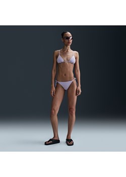Damski dół od bikini wiązany sznurkami Nike Swim Essential - Fiolet - id: 41491363432new - marki Nike - 183902991 Damski dół od bikini wiązany sznurkami Nike Swim Essential - Fiolet ze sklepu Nike poland w kategorii Stroje kąpielowe - zdjęcie 183902991