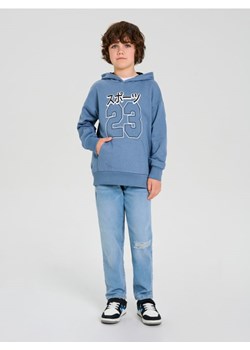 Sinsay - Bluza z kapturem - mid blue ze sklepu Sinsay w kategorii Bluzy chłopięce - zdjęcie 183903183