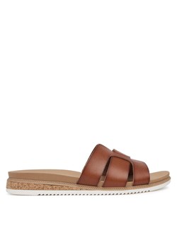 Klapki Skechers BOBS Desert Kiss Low-Peak Look 114707/CSNT Brązowy ze sklepu eobuwie.pl w kategorii Klapki damskie - zdjęcie 183903193